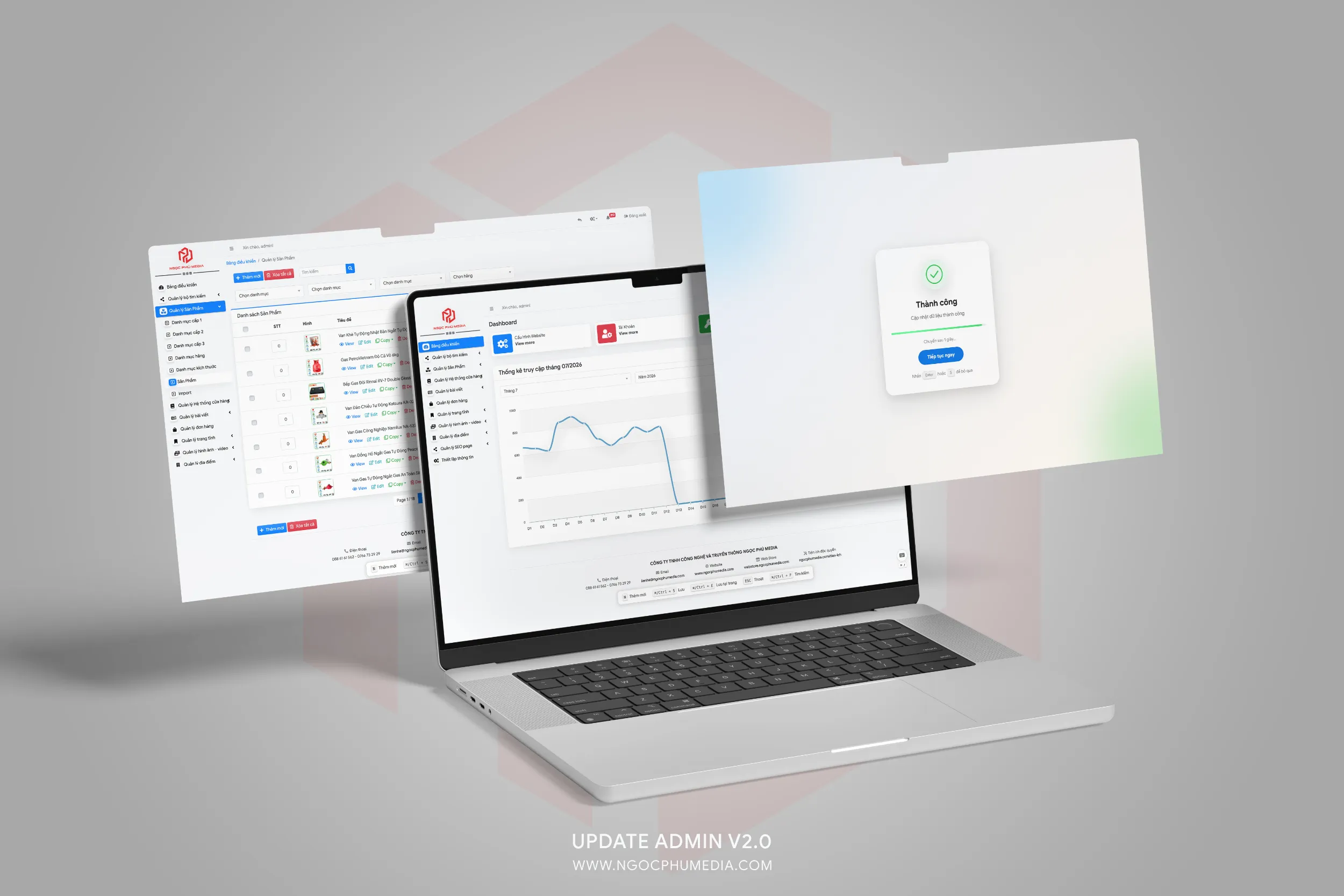 Update v2.0 - Ngọc Phú Media