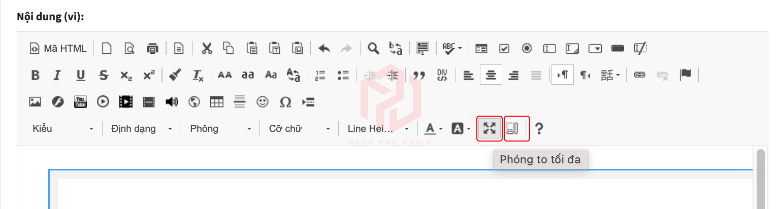 Hướng dẫn Upload hình ảnh Ngọc Phú Media